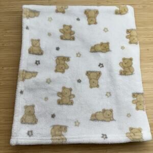 Little Me Baby Blanket Security Lovey Teddy Bears 30x34